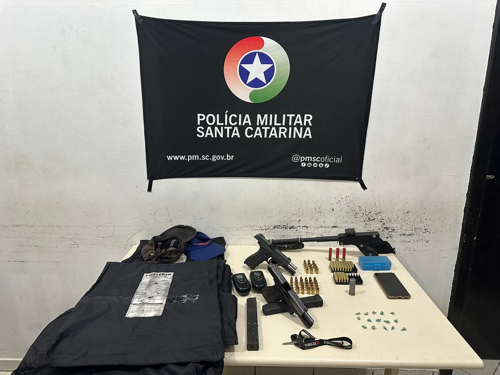 Foto: Polícia Militar/divulgação