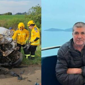 Foto 01: Corpo de Bombeiros | Foto 02: Reprodução/Redes Sociais