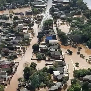 Rio Grande do Sul – Ciclone – Sobrevoo, assistência e resgate de pessoas ilhadas em Bom Retiro do Sul (RS). Foto: Marinha do Brasil/RS