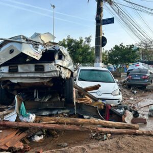 Moradores atingidos por rompimento de reservatório na Capital foram indenizados. - Foto: Angélica Varaschini/SCC SBT