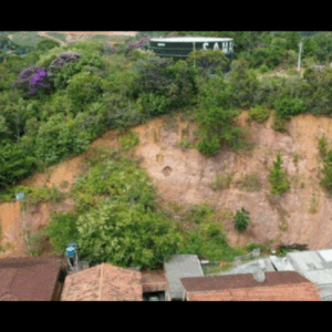 Reservatório do Samae de Brusque. Foto: Polícia Militar Ambiental de SC/Divulgação