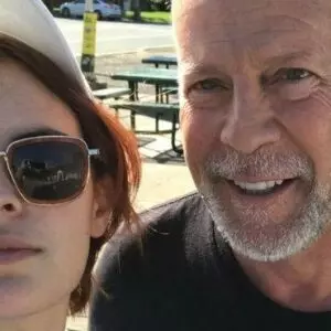 Tallulah e o pai Bruce Willis (Reprodução/Instagram)