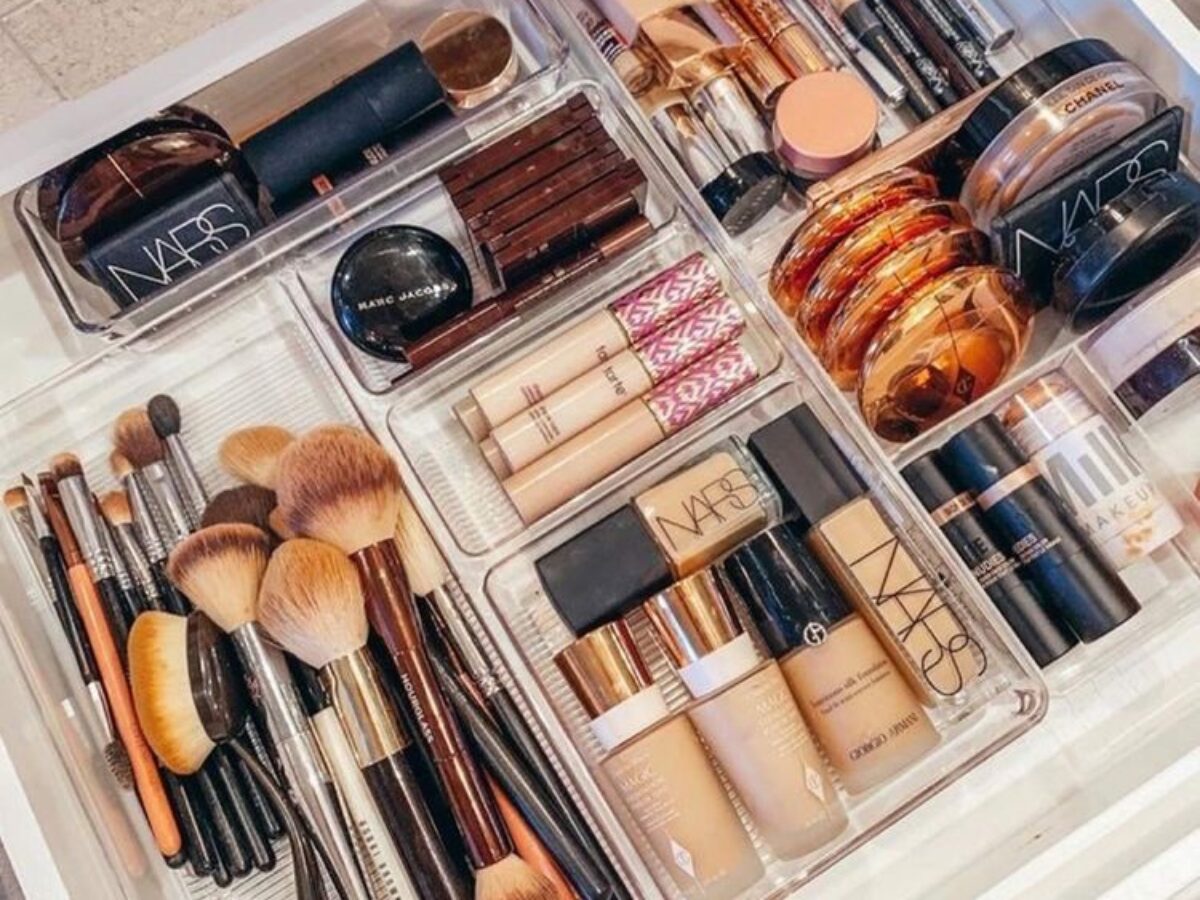 Como organizar seus itens de maquiagem