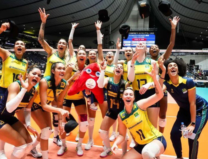 Foto: reprodução/redes sociais/Confederação Feminina de Voleibol