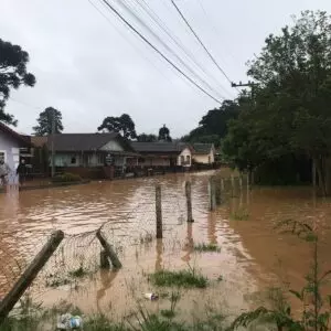 São Bento do Sul está entre as cidades que decretou situação de emergência nesta quarta-feira (4) | Foto: divulgação/Prefeitura de São Bento do Sul