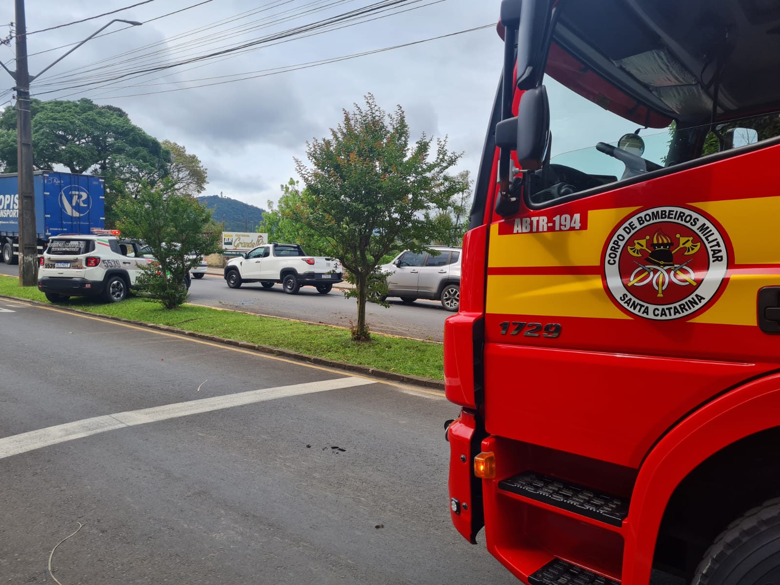 Foto: Corpo de Bombeiros Militar de Santa Catarina (CBMSC) / Divulgação 