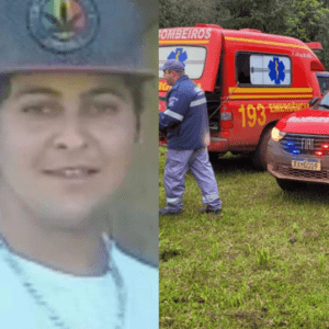 Foto 1: Redes Sociais / Foto 2: Corpo de Bombeiros Militar de Santa Catarina (CBMSC) 