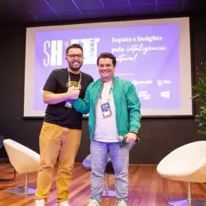 Gabriel Nunes, um dos fundadores do Sh*ft Festival e Otávio Pinto, CEO do Supers. Foto: Divulgação 

