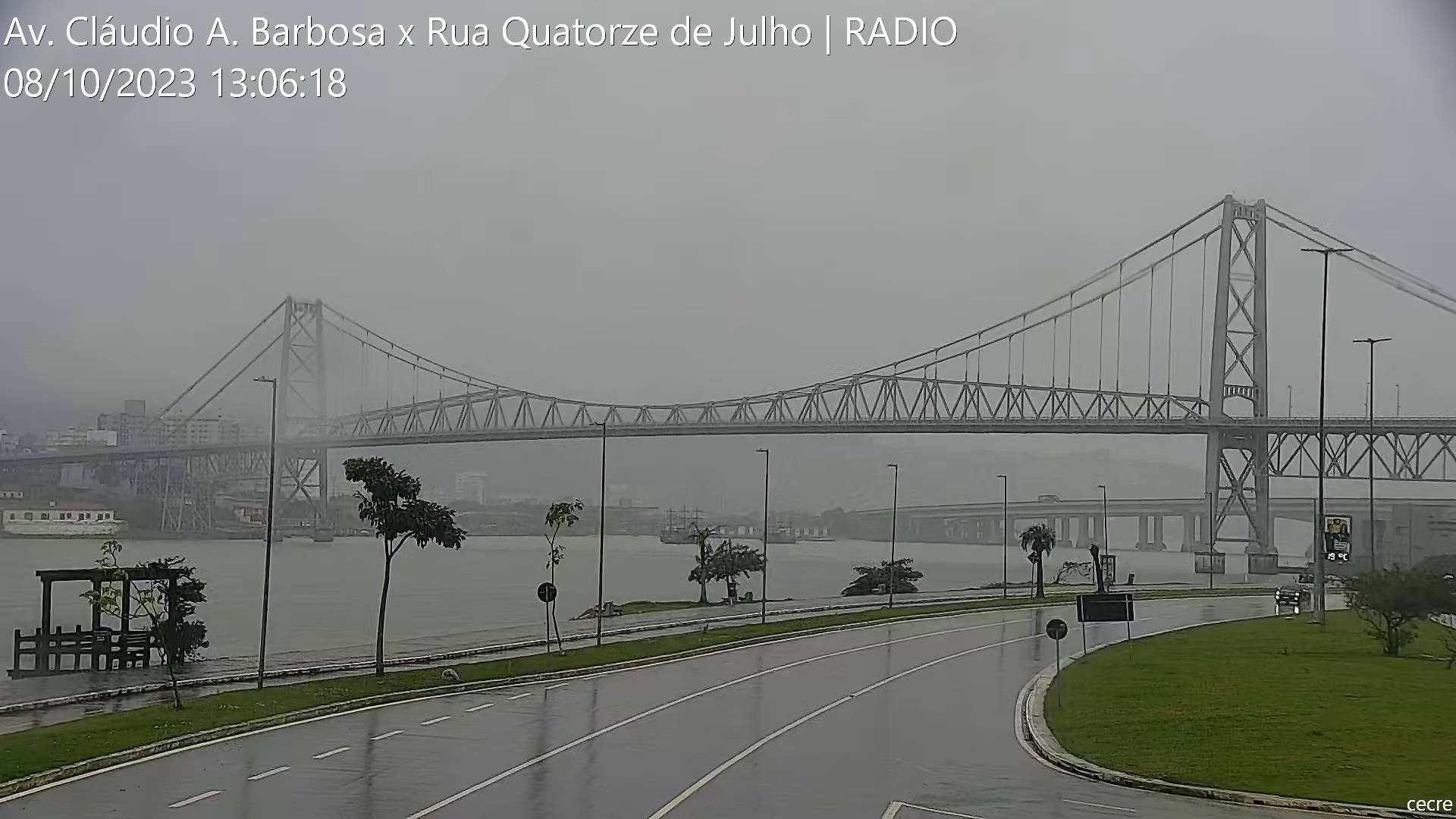 Foto: Videomonitoramento PM/SC