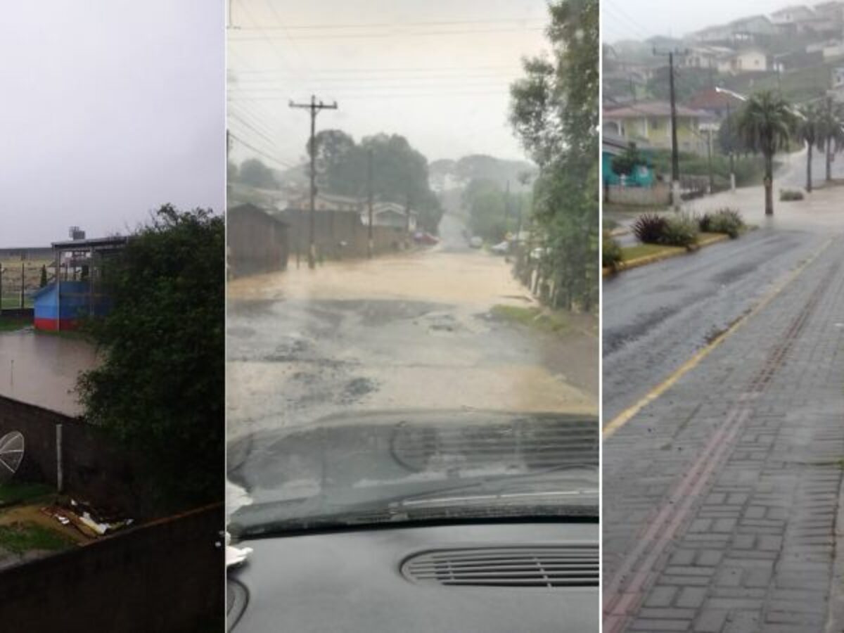 Vem temporal por aí! Serra recebe alerta para risco de chuvas