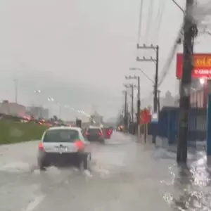 Há risco de chuva torrencial em um curto espaço de tempo em Santa Catarina | Foto: GMF/Divulgação 