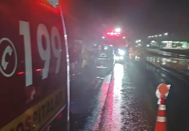 Foto: Corpo de Bombeiros/Divulgação.