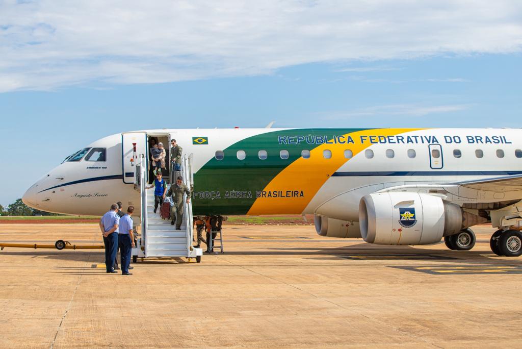 Local: Base Aérea de Brasília. Foto: João Risi/Audiovisual/PR