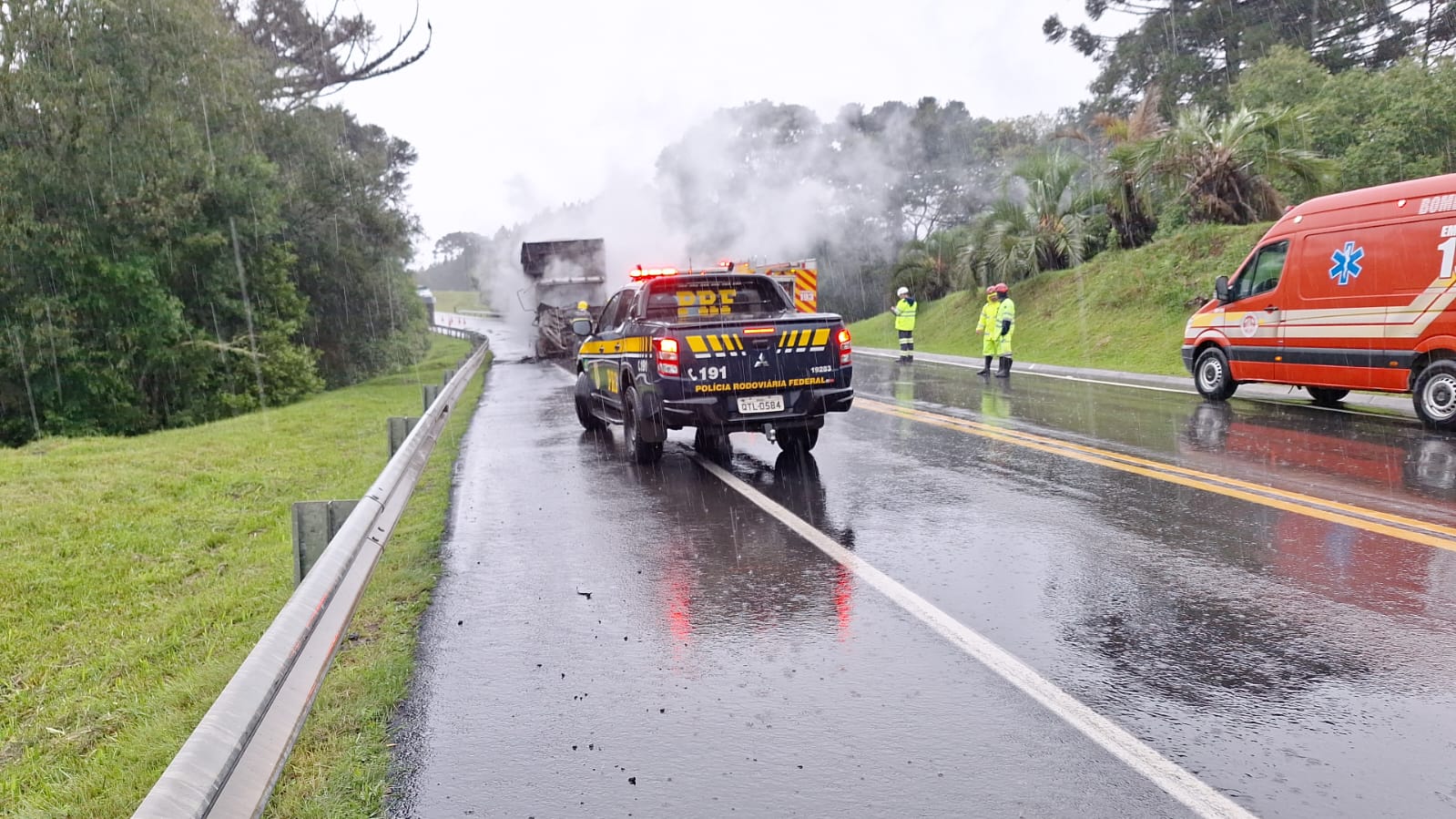 Foto: Corpo de Bombeiros Militar de SC/Divulgação 