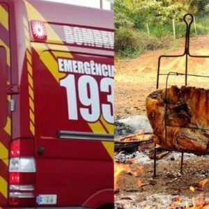 Foto: Corpo de Bombeiros Militar/reprodução.
