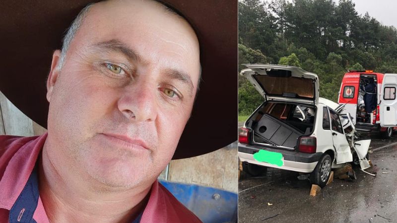 Pablo Waltrik perdeu a vida em um grave acidente na BR-282, em Bom Retiro | Fotos: Reprodução/Redes Sociais e BBM