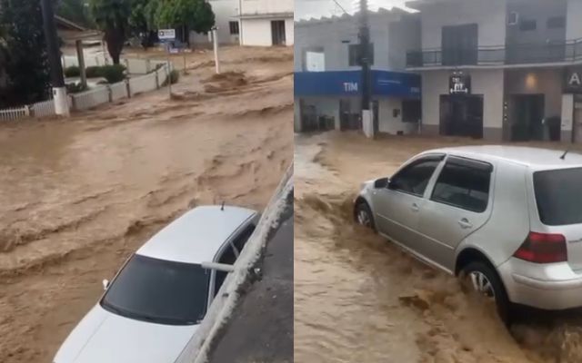 Imbuia ficou debaixo d’água com a enxurrada | Imagem: Jordana Sofia da Silva/Cedida ao SCC10