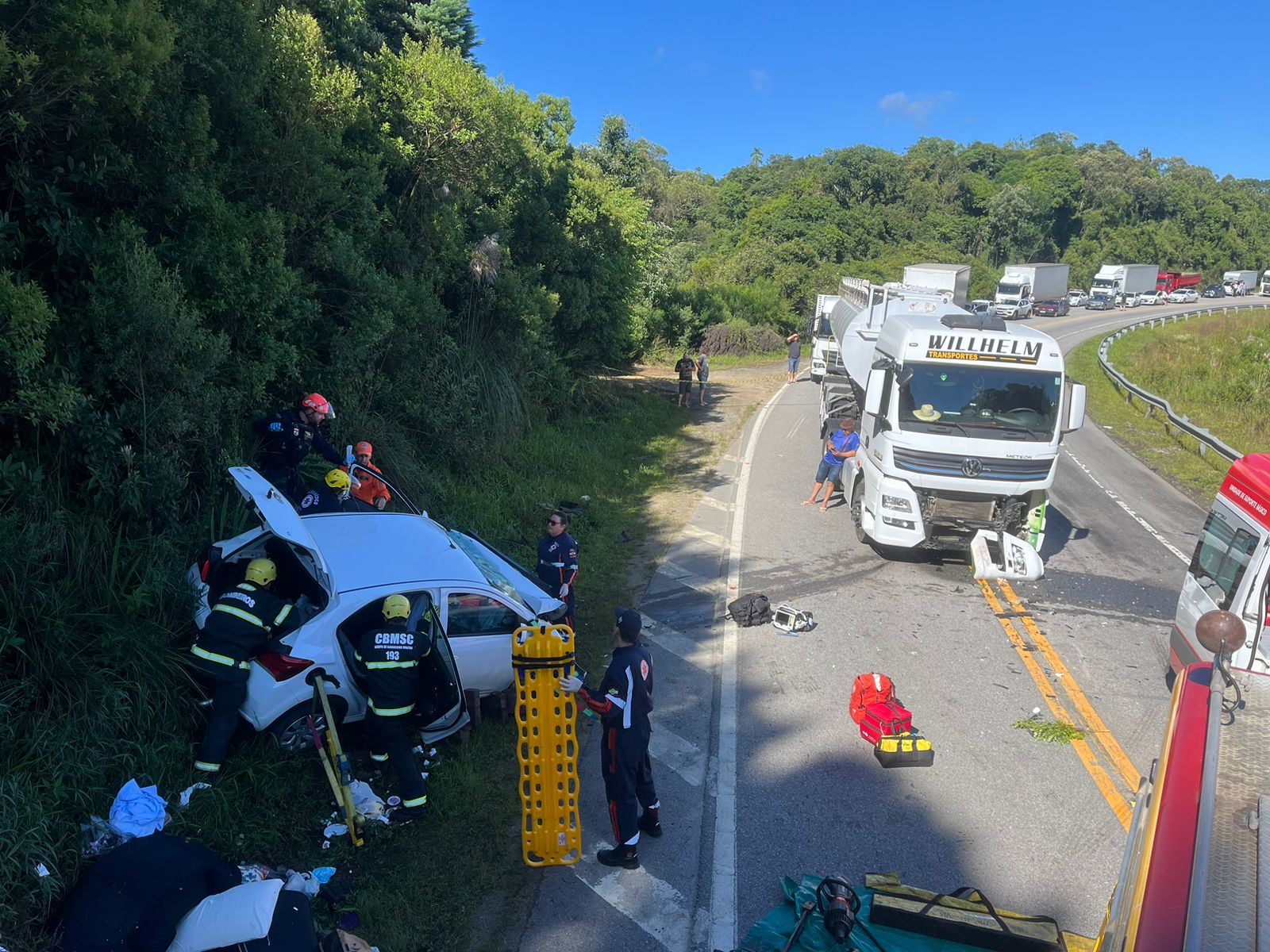 Foto: CBMSC/Divulgação 