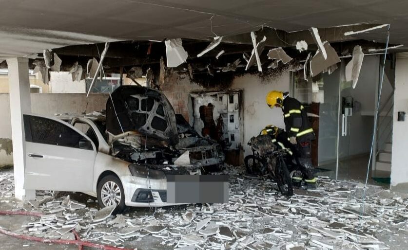 Foto: Corpo de Bombeiros de Militar de Santa Catarina (CBMSC) / Reprodução 