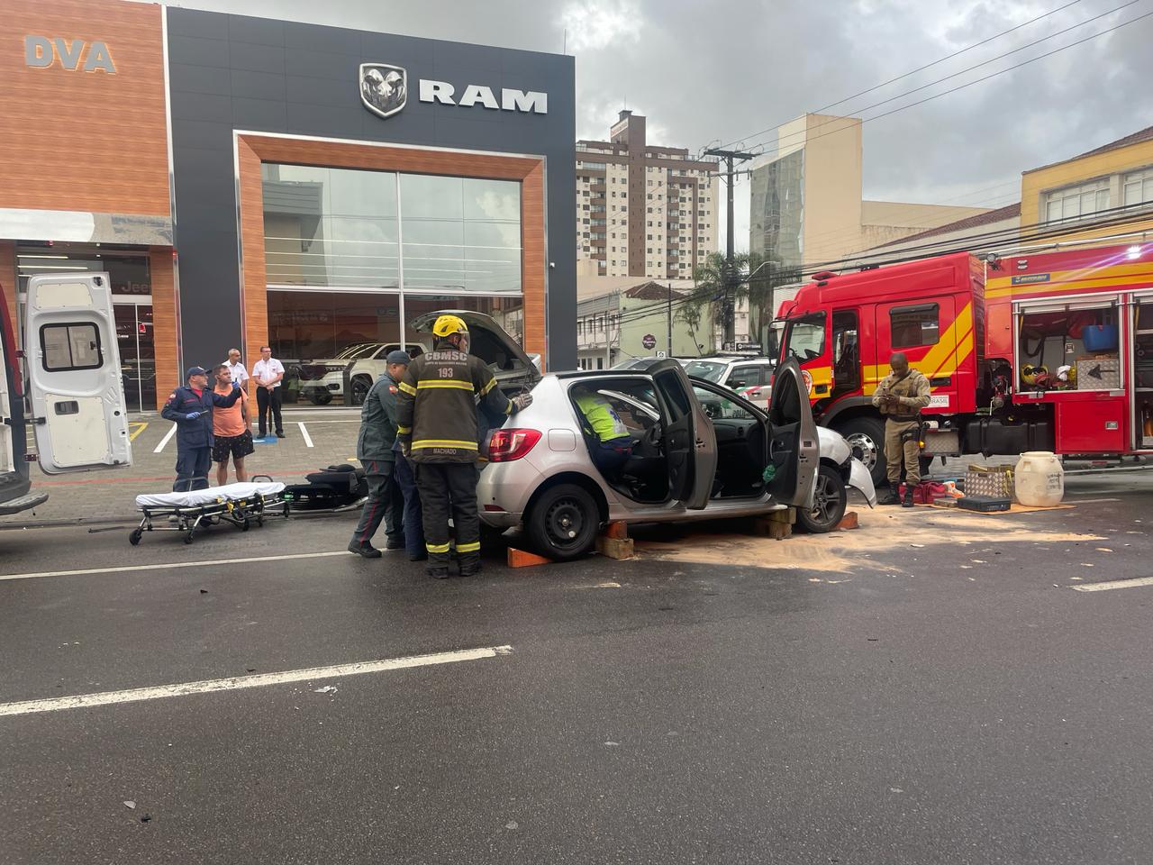 Foto: Corpo de Bombeiros Militar de SC/Divulgação 