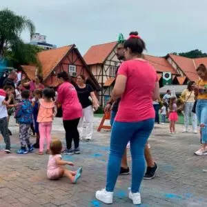 Carnaval para crianças no Empório Vila Germânica. Foto: Divulgação