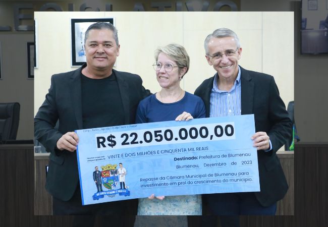 Foto: Câmara Municipal de Blumenau.
