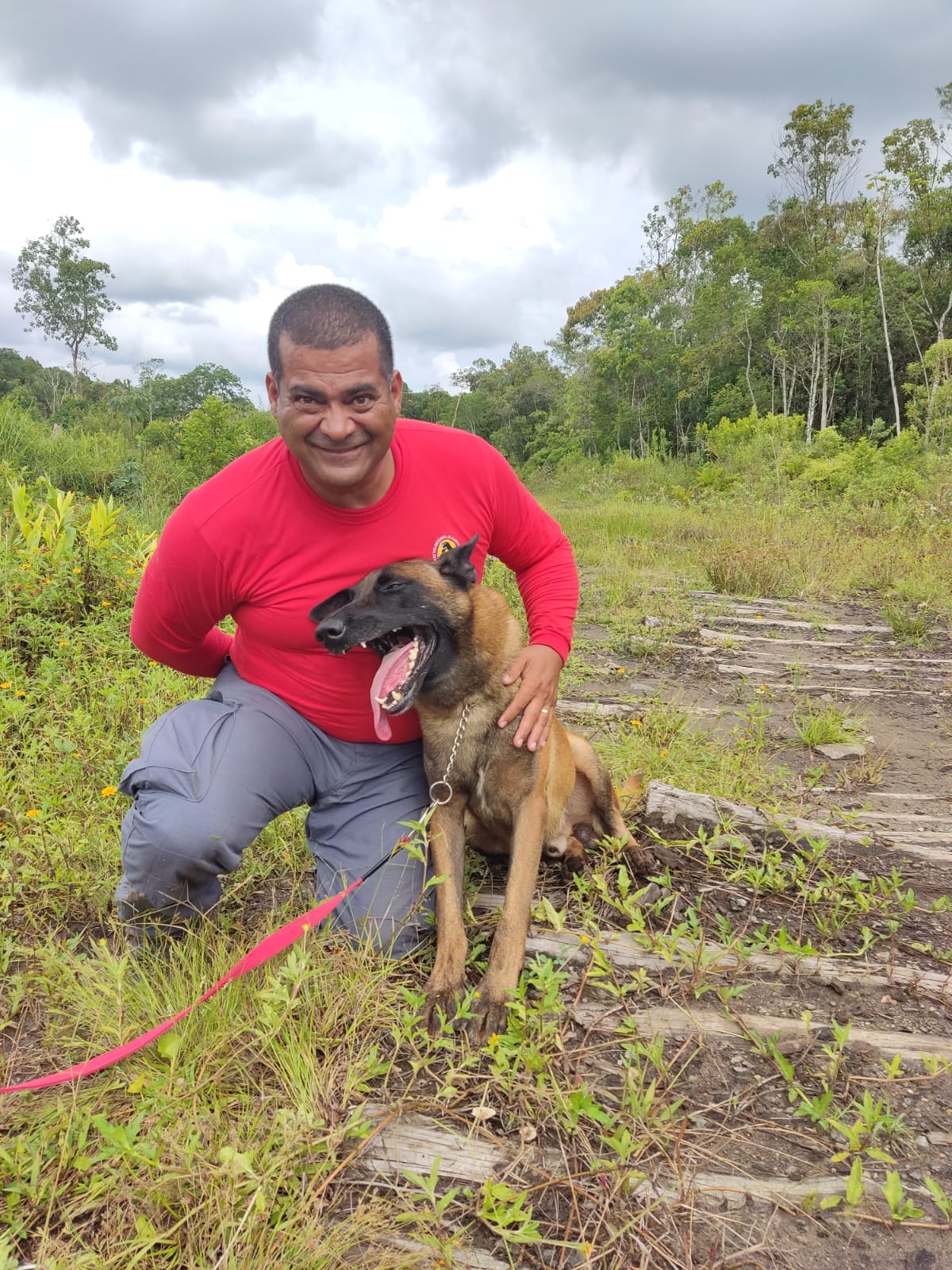 Com ajuda de cão farejador, polícia encontra corpo enterrado em Joinville