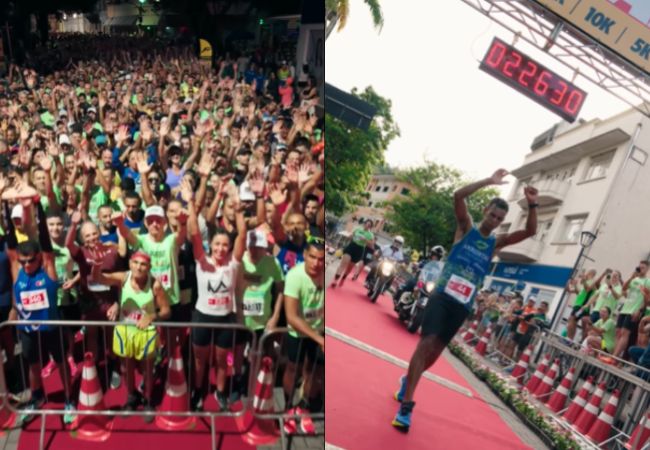 Mais de 2.500 atletas participam da Maratona Internacional de Blumenau