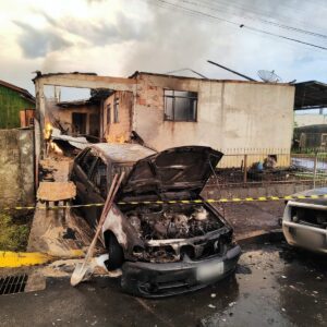 Foto: Corpo de Bombeiros Militar de Santa Catarina (CBMSC) / Reprodução 