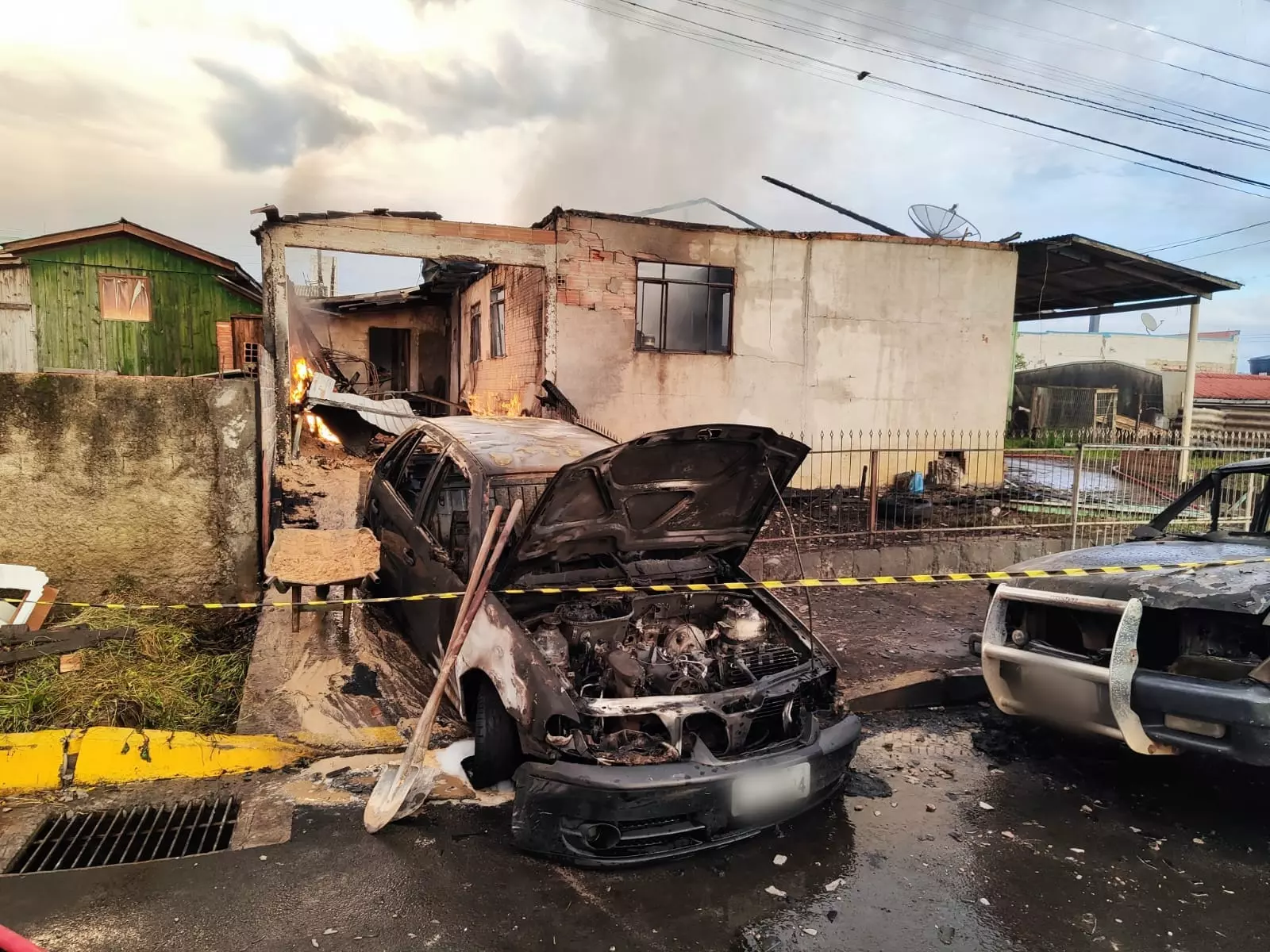 Foto: Corpo de Bombeiros Militar de Santa Catarina (CBMSC) / Reprodução 