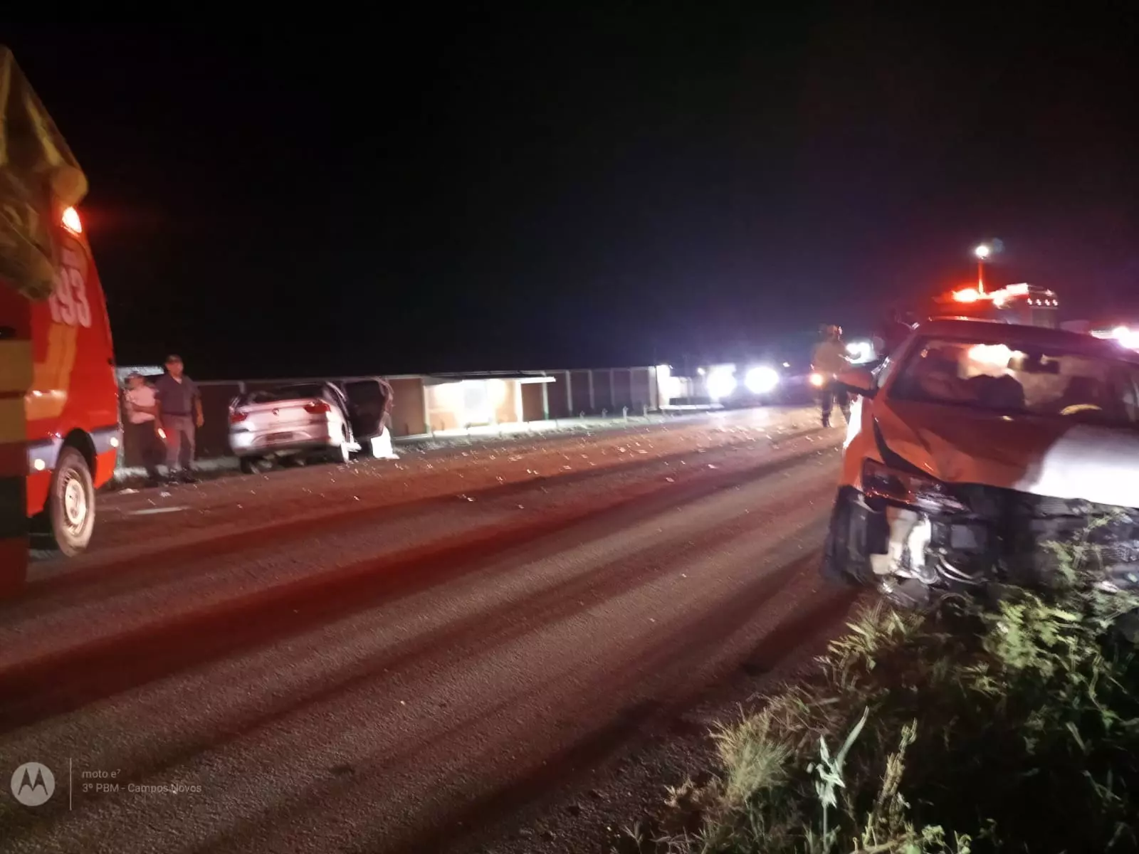 Foto: Corpo de Bombeiros Militar de Santa Catarina (CBMSC) / Reprodução 