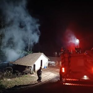 Foto: Corpo de Bombeiros/Divulgação.