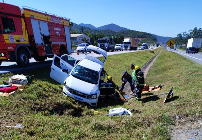 Foto: Corpo de Bombeiros/Divulgação.