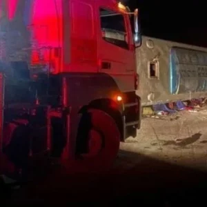 Ônibus tomba em 'curva da morte' e deixa quatro mortos | Foto: Reprodução/ SBT News