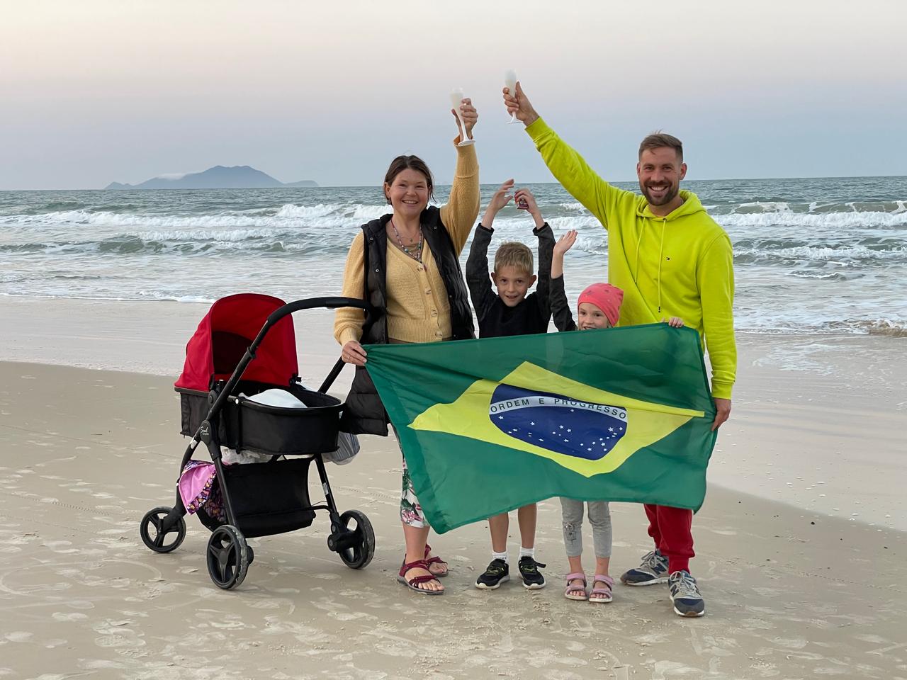 Russos decidem morar em Florianópolis. Foto: Arquivo Pessoal