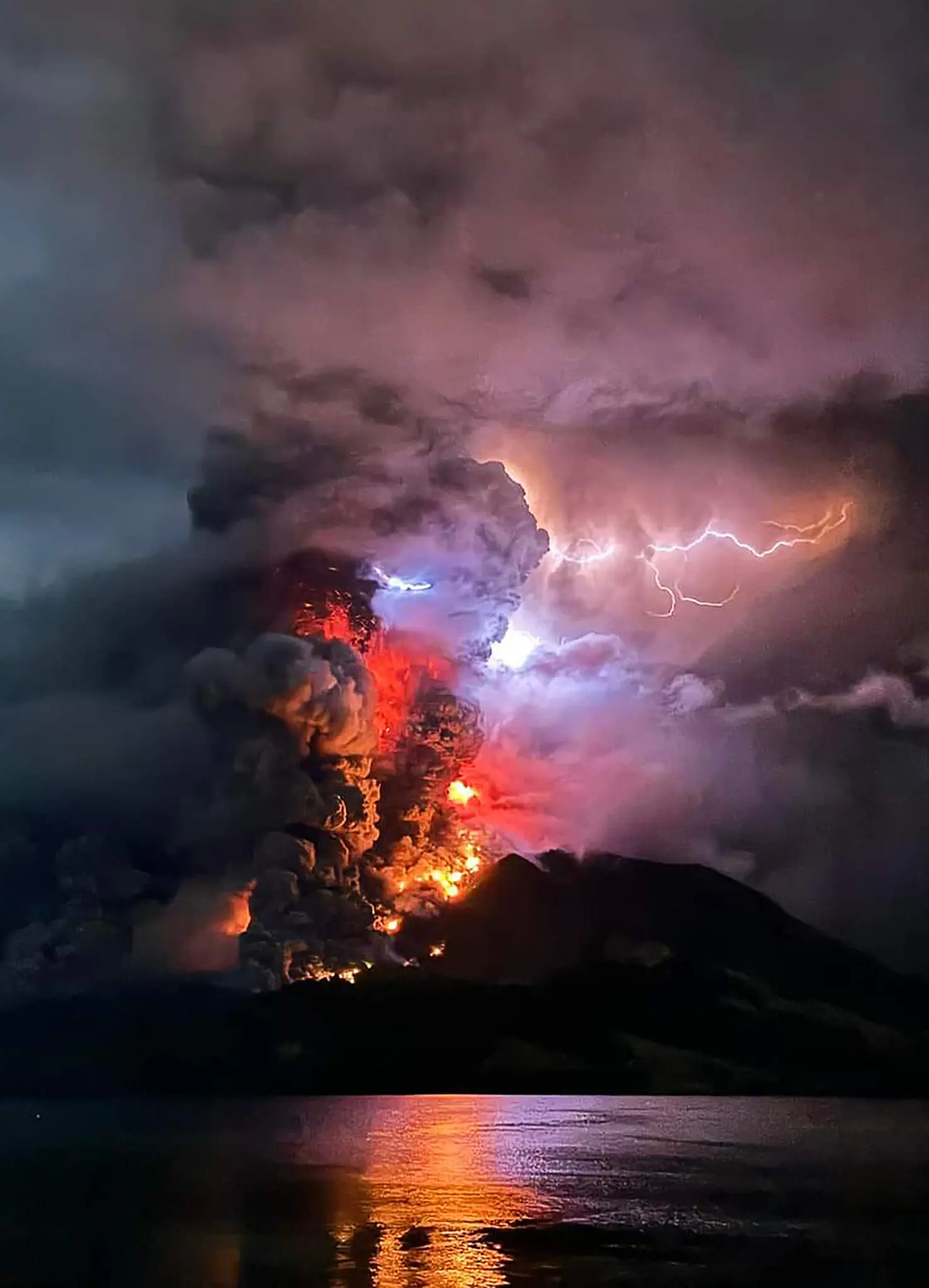 Imagem: Centro de Vulcanologia e Mitigação de Riscos Geológicos/AFP via Getty Images