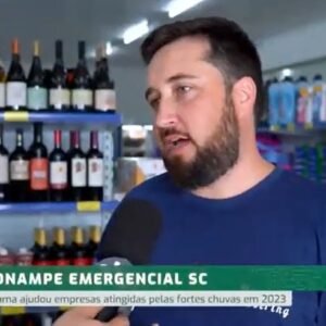 Após inundação, mercado em Agronômica se reergue com auxílio do Pronampe Emergencial