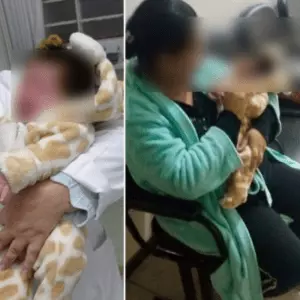 Bebê de 7 dias engasga com leite materno e é salva por policiais no Norte de SC