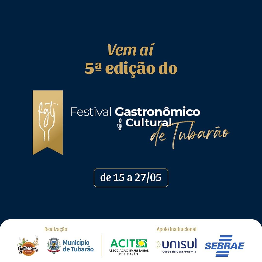 Foto: @festivalgastronomicotubarao/Reprodução 
