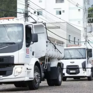 Maquinários e suporte técnico de Blumenau partem para o Rio Grande do Sul