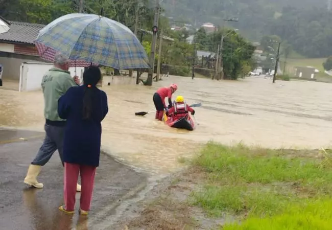 Foto: Corpo de Bombeiros/Divulgação.