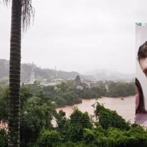 Morador de SC desaparece durante enchente no Rio Grande do Sul