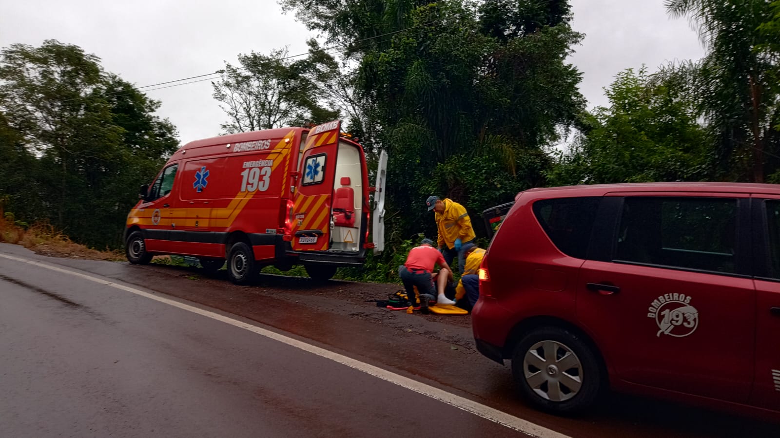 Imagem: Corpo de Bombeiros / Divulgação