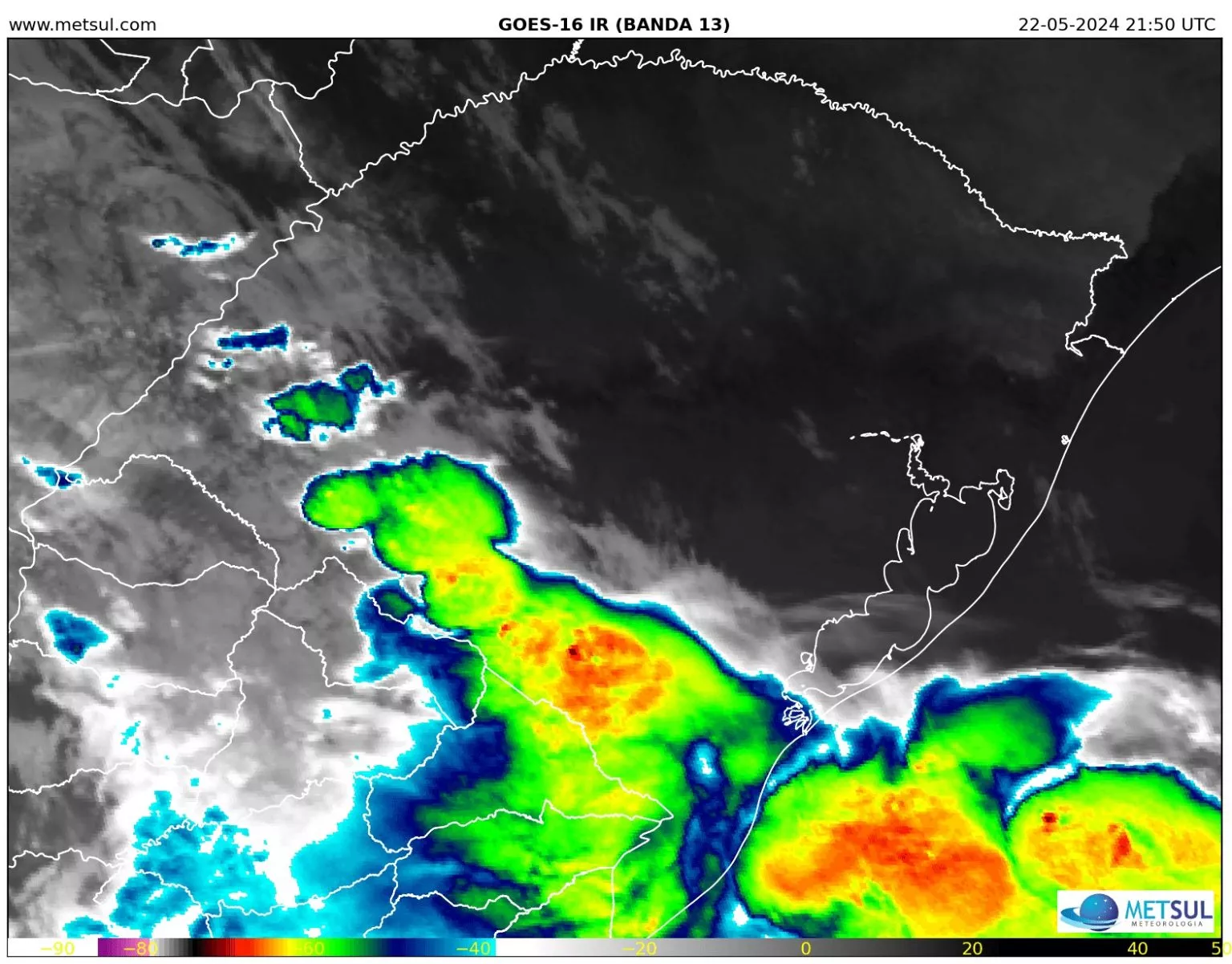 Imagem: MetSul