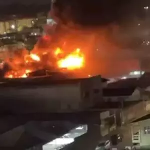 incendio em Florianopolis