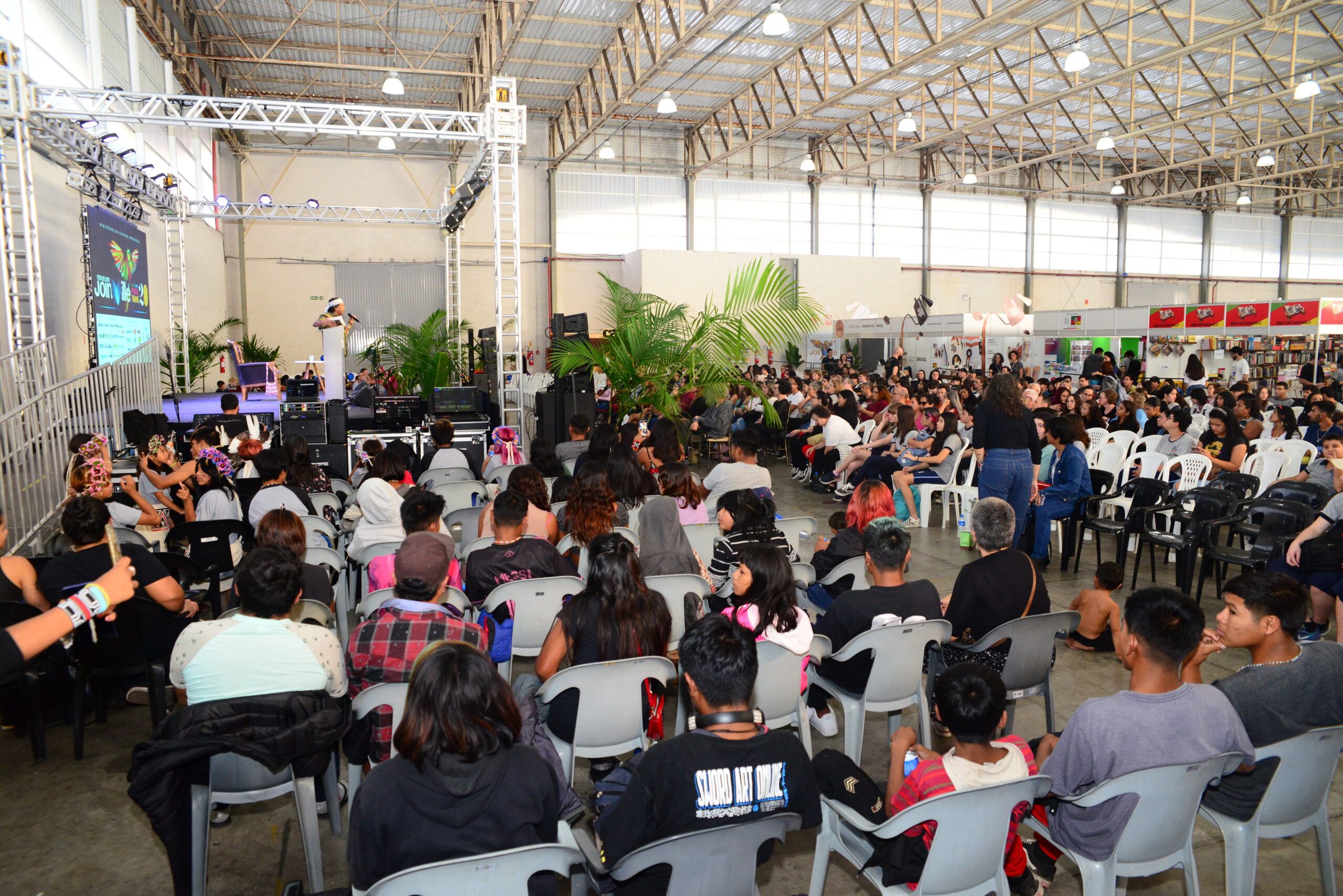 Foto: Feira do Livro de Joinville