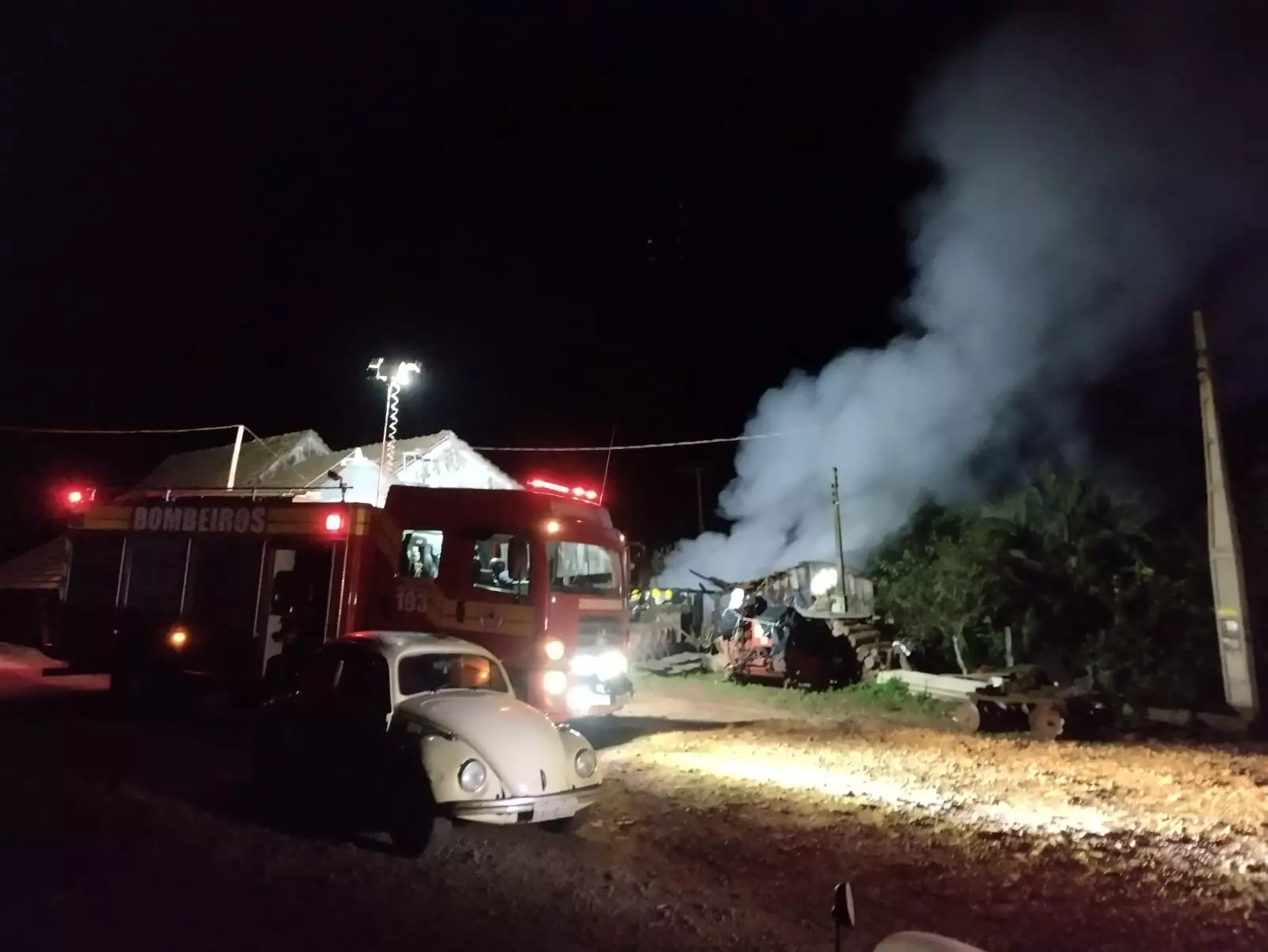 Imagem: Corpo de Bombeiros / Divulgação