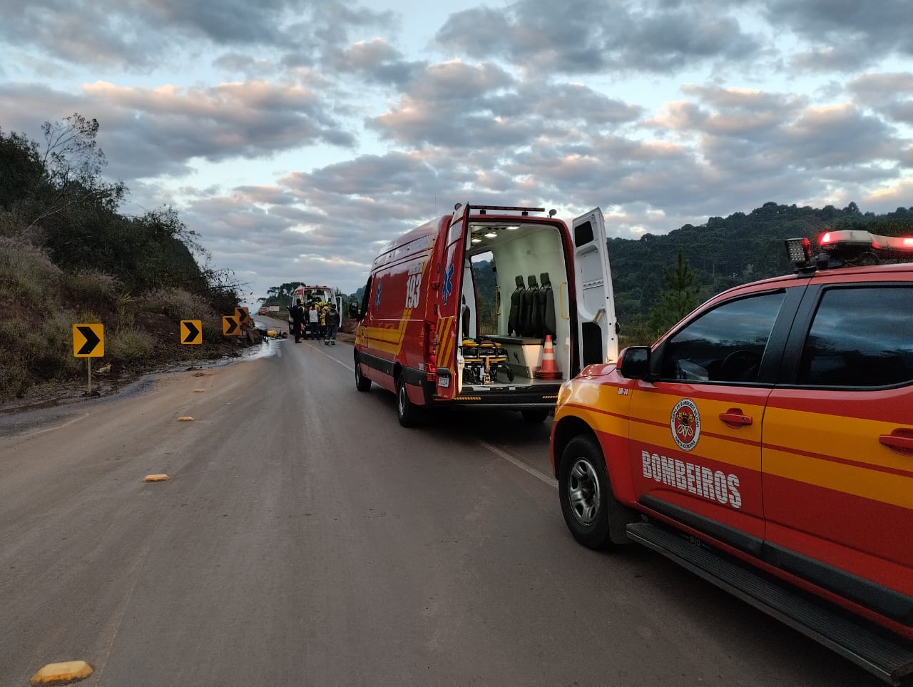 Foto: Corpo de Bombeiros Militar