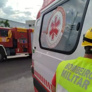 Idoso é atropelado no centro de Maravilha e mobiliza bombeiros | Foto: Corpo de Bombeiros/Divulgação