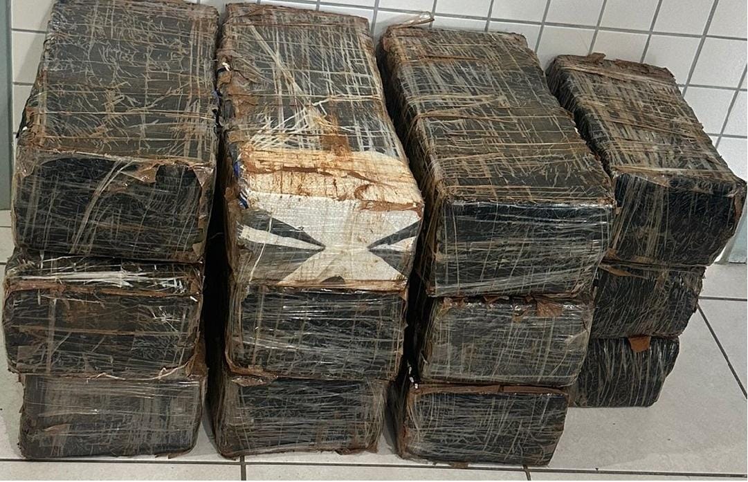 Mais de 200 kg de maconha são apreendidos no Sul de SC | Foto: PMRv/Divulgação